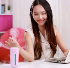 Mini Humidificateur d’Air LED – Brumisateur Ultrasonique USB 230 ml